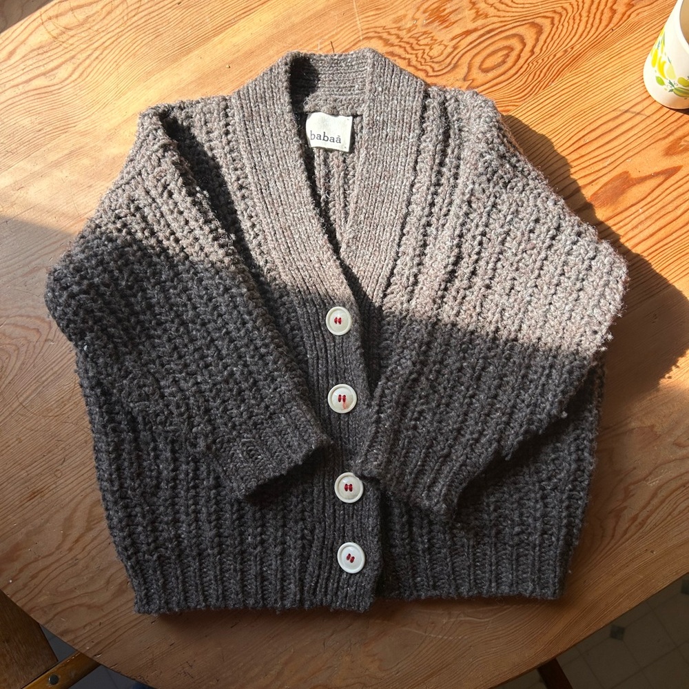 Babaa Wool Cardigan Toddler